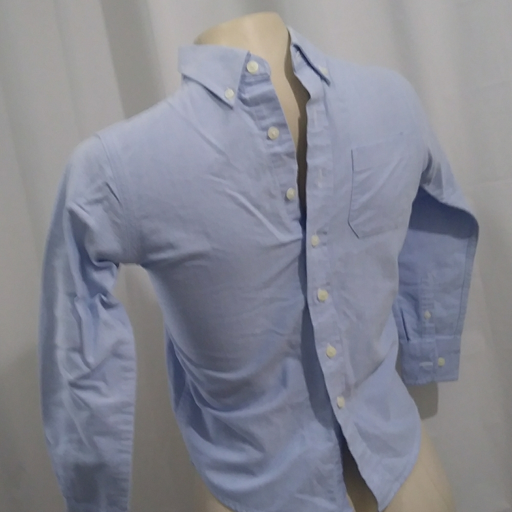 George Dress Shirt Blue Boys Size 8 Medium